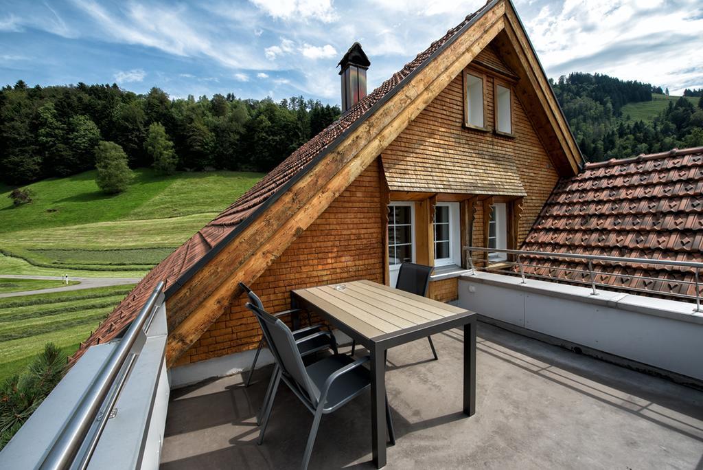 Ferienwohnung Hof Mazenau Appenzell Exterior foto